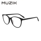 Hot Selling Custom Colorful Round Frame Computer Anti Blue Light Glasses