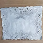 Table Mats Table Mat Jinan Manufacture Wholesale Various Color Lace Paper Doilies Table Mats Restaurant Rectangular