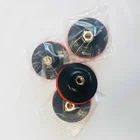 Plastic High Quality 4" Plastic Foam Polishing Backer Pads Use With Sandpaper M14 Thread Grinder