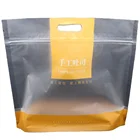 Bread Packaging Bag Custom-made Bread Packaging Bag Hand-held Zip Self-sealing Transparent Baking Pastry Packaging Bag