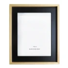 Photo Frame 11X14"Blonde Wood Photo Frame With Black Mat Gallery Frame