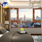 Wholesale aluminum frame picture casement windows nigeria house windows