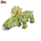 Electronic walking triceratops toy car dinosaur