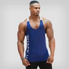 Tank Tops Mens Fitness Men Tank Tops Bodybuilding Fitness Contrast Color Sports Vest Training