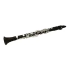 Key Best Selling Clarinet With C Key Ebony Body And Silver-plated Buttons For Concert Performance