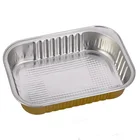 custom colored coated aluminum foil for food container and lids printing