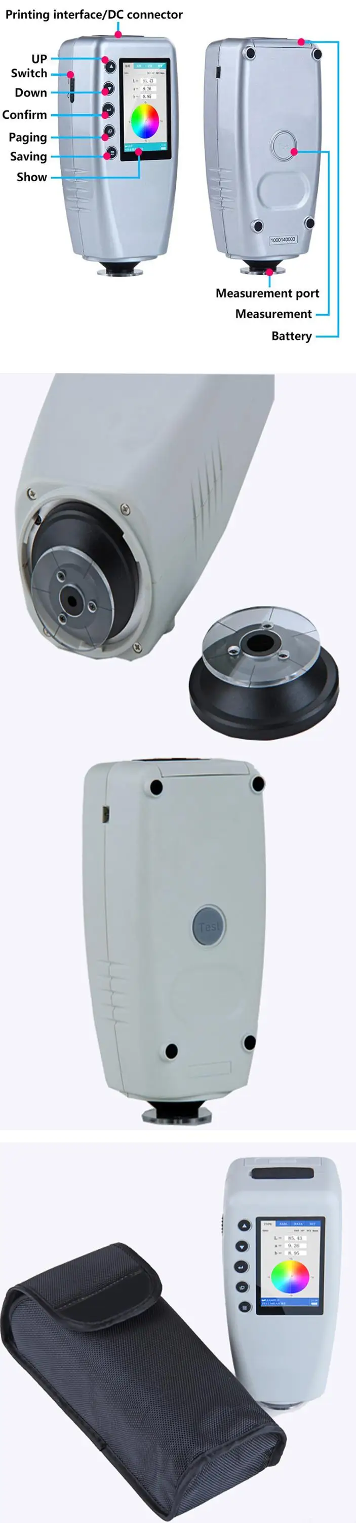 Price Digital Portable Photoelectric Hunterlab Laboratory Water