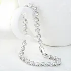 Cubic Zirconia Bracelet Customized Initial Women's CZ Cubic Zirconia Moissanite Tennis Bracelet