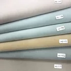 2019 guaranteed quality muti color BS585 FR three proof short wool textile flock fabric for home and hotel decoration