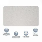 One-Stop Service Sparkling White Quartz Stone Slab