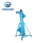 Food Grade Tube Screw Conveyor / automatic Grain Feeder