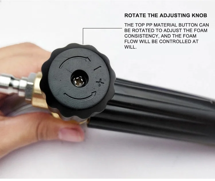 AIR PRESSURE FOAM CANON SNOW FOAM GUN WITH 1/4" ADAPTER