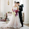 Multi Large Semi Cathedral Tulle Sweetheart Bridal Flower Wedding Gown Bridal Maid Dress For Girls