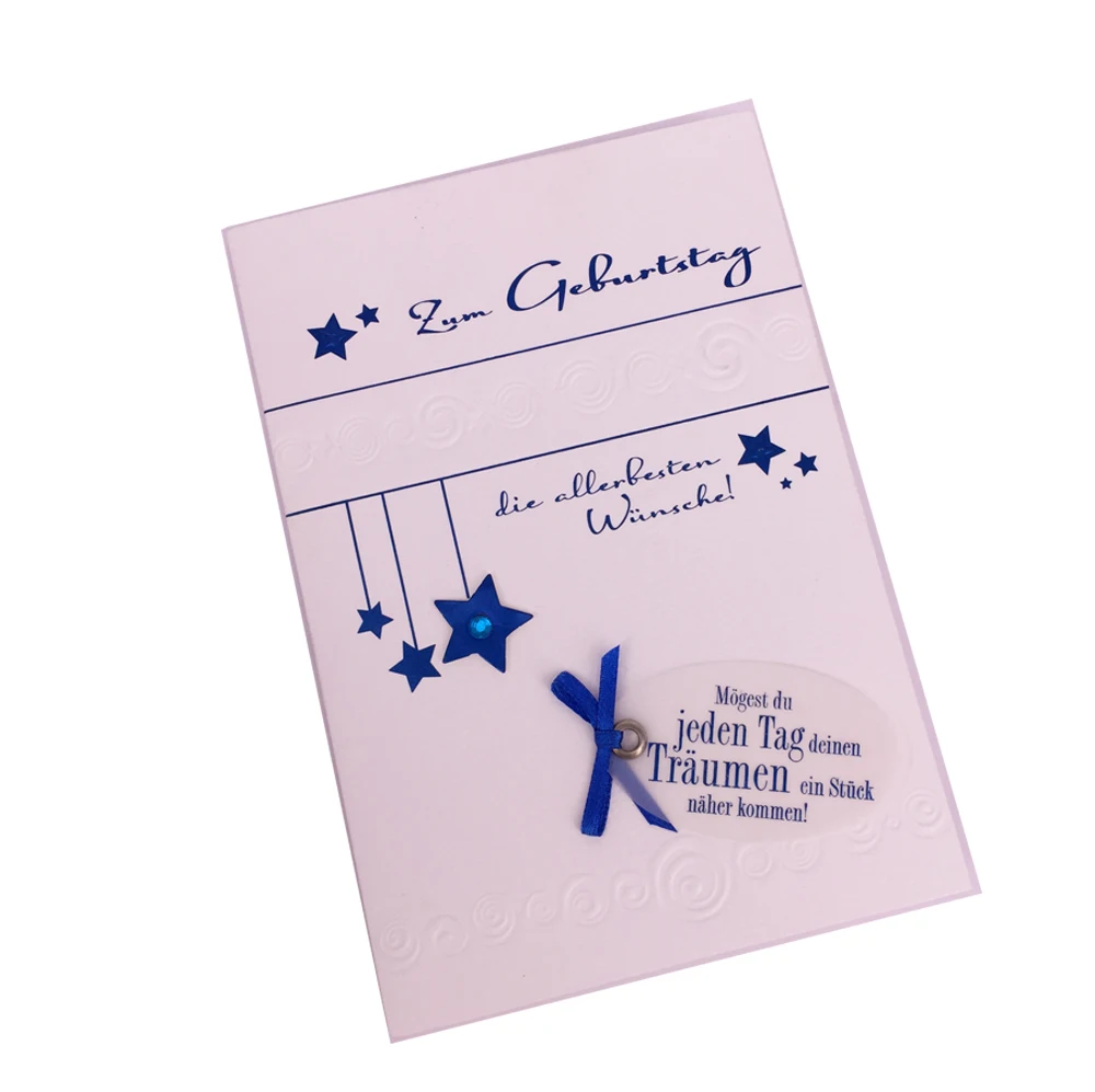 description oem custom birthday handmade greeting card paper