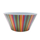15cm x 15cm x 7cm round melamine bowl for popcorn, snacks, chips,cookies,food,salad,noodle,pasta with custom patterns ,