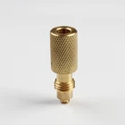 customized cnc lathe machining turning brass screw parts