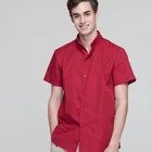 CHECKEDOUT workwear hotel chef uniform mens restaurant work shirt