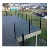 roof deck railing design tempered glass railing boundary wall railing