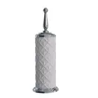 China professional manufacturer made special style toilet brush with ceramic holder set