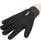 Gentle deshedding brush glove efficient pet hair remover mitt pet gloves for dog&cats