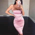 beautiful women sleeveless dress sexy women party seductive evening dress