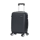 Cheap custom print durable casual abs draw-bar suitcase luggage case