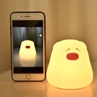 Bedroom Silicon Sleeping Usb Led Battery Baby Night Lamp