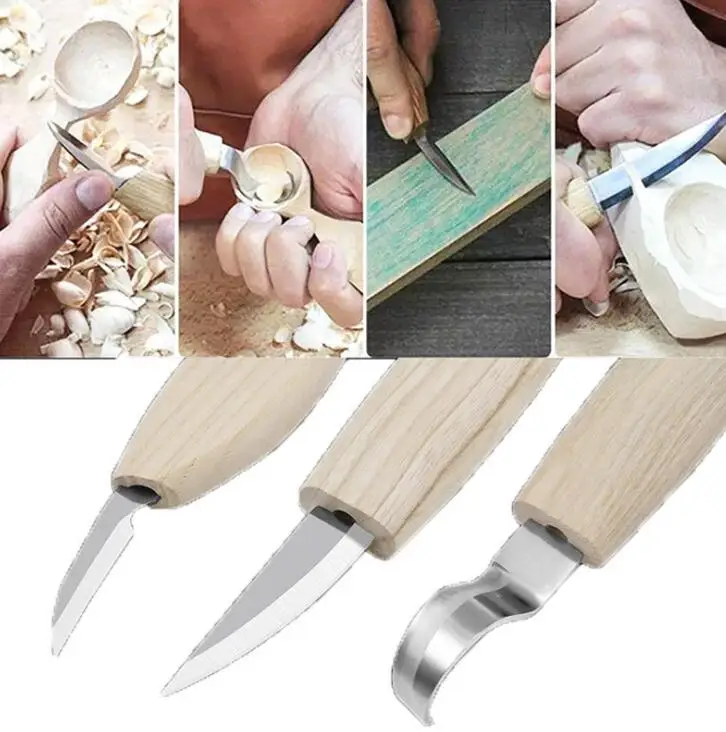 Hook Carving ,Detail Wood, Whittling Knife Cut For Spoon,Bowl,Cup Or General Woodwork