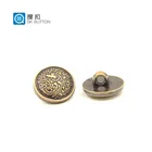 14L high quality metal Rose Gold mushroom jacket button for clothing plated shank garments metal buttons for coats