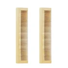 Wholesale reuse and multifunction hotel amenities set nature wax wooden beard hair bamboo comb