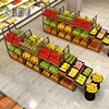 Hot sale quality fruit and vegetable display stand supermarket fruit shop dedicated