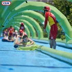 Slide City 1000 Slip And Slide 1000 Ft 0.55mm Giant Pvc Slip N Slide Inflatable The City Water Slide