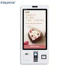 Restaurant ordering machine self service cashless register kiosk