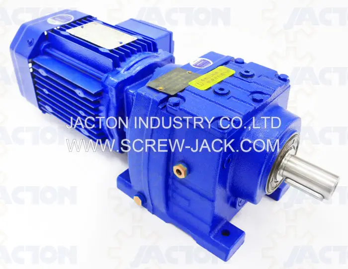 R147 RF147 inline helical gear units and helical geared motors 11kw