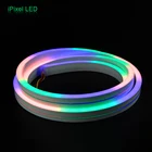 Led Led Led Flex Strip DC12V 60LEDs/m Digital RGBW Led Neon Flex Strip W10m*H20mm