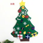 Large Size Xmas Gifts Ornament Decor 3D DIY Hanging Decorations Felt Christmas Tree