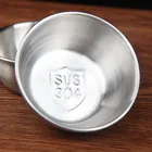 Stainless steel small sauce cup sauce tableware seasoning bowl