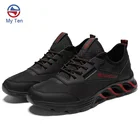 Shoes Sports Hot Sale All Black Shoes Men's Breathable Sports Gym Shoes