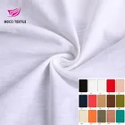 140gsm 100% 100% Cotton Fabric 140GSM Factory Price Per Yard 100% Cotton Single Jersey Fabric For Garment