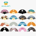 Bamboo Paper Hand Fan Fanbamboo Paper Bamboo Hand Fan OEM High Quality Bamboo Paper Double Sided Hand Fan For Promotion