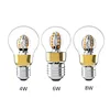 High quality 220V Energy saving Warm White Globe 4w 6w 8w E27 base led bulb lamp