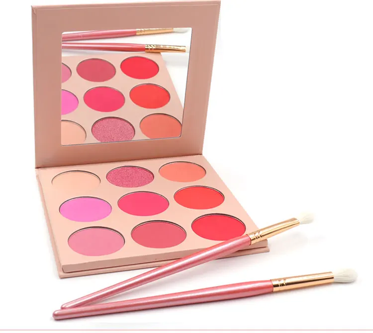 2020 new style high quality 9 color blush palette