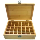 Home Fragrance Carrier Case Bamboo wood essential oil bottle paper packaging box
