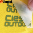 3d silicone high density heat transfer sticker paper for clothing/t-shirt
