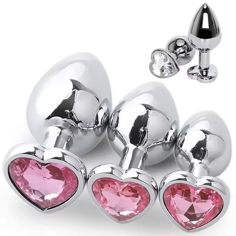 Pcs Set S M L Metal Anal Plug Stainless Butt Plug Fetish Adult Anal