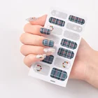 Nail Sticker Nail Art Nails Wholesale Latest Fashion Nail Art Decalsf 3d Christmas Nail Design Sticker Set