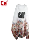CHAOBA Wholesale cheap professional beauty salon hair barber cape apron with designs