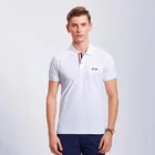 Wholesale promotion custom logo 100% cotton dry fit men polo t shirts