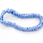 Spot wholesale Silk Hair Ties Bands 100%silk scrunchies set for women girls
