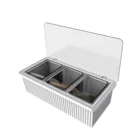 Condiment Plastic Condiment Holder Seasoning Box Spice Box Seasoning Jar Set